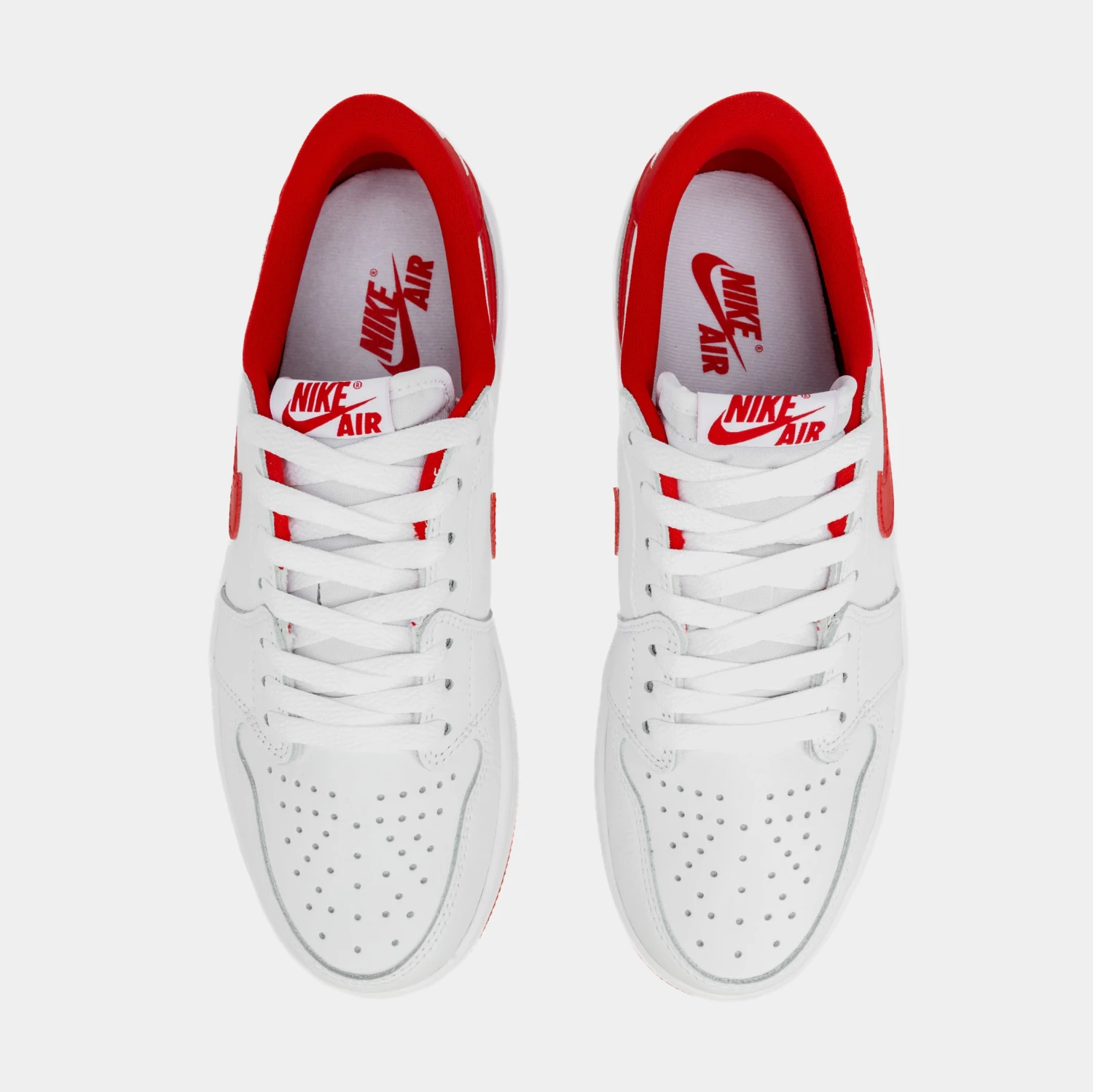 Air Jordan 1 Retro Low OG University Red Mens Lifestyle Shoes (White/Red) Free Shipping 7 Air Jordan 1 Retro Low OG University Red Mens Lifestyle Shoes (White/Red) Free Shipping - Image 5