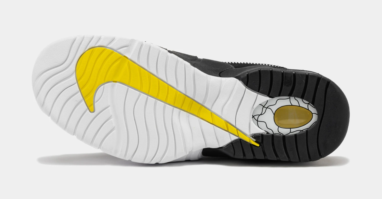 Nike Air Max Penny Mens Basketball Shoes (White/Black/Opti Yellow) 5 Nike Air Max Penny Mens Basketball Shoes (White/Black/Opti Yellow) - Image 3