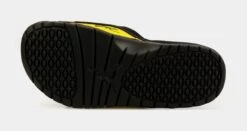 Jordan Hydro 4 Retro Mens Sandals (Black/Yellow) -FreshKicks Store f7061076e1e8ed9a4e666229adba7552