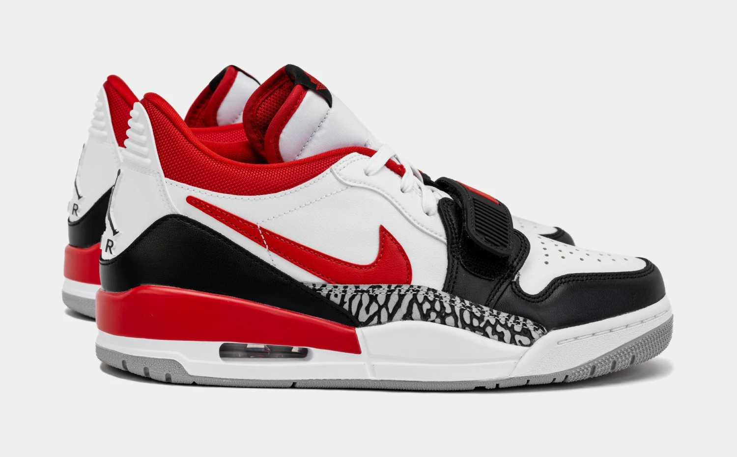 Air Jordan Legacy 312 Low Mens Basketball Shoes (White/Red) 8 Air Jordan Legacy 312 Low Mens Basketball Shoes (White/Red) - Image 6