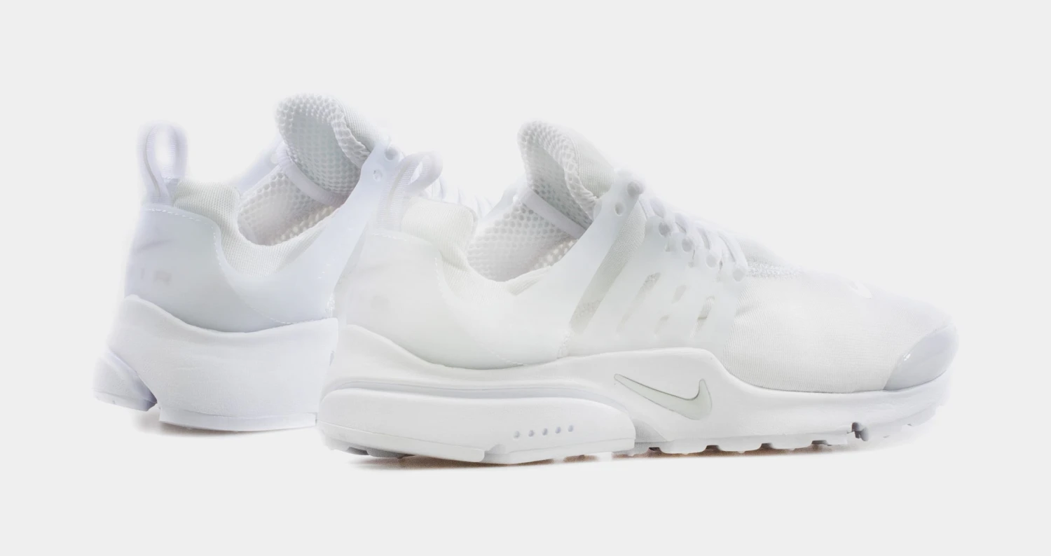 Nike Air Presto Mens Running Shoes (White/White) 8 Nike Air Presto Mens Running Shoes (White/White) - Image 6
