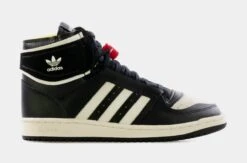 ADIDAS Top Ten Mens Basketball Shoe (Black/Beige)